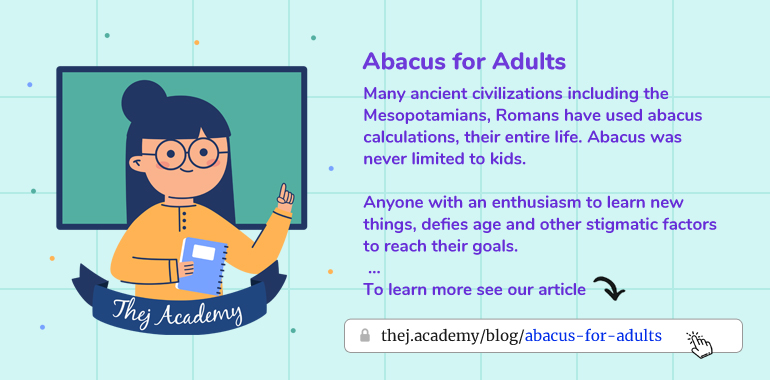 Abacus for Adults - Thej Academy
