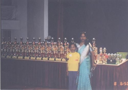 Ms Priyanka Participating in the International Competition in Malaysia in the year 2002 - Thej Academy